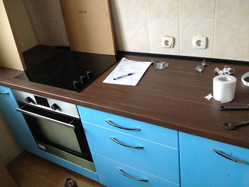 Изготовление угловой кухни в г. Люберцы, фото 4
